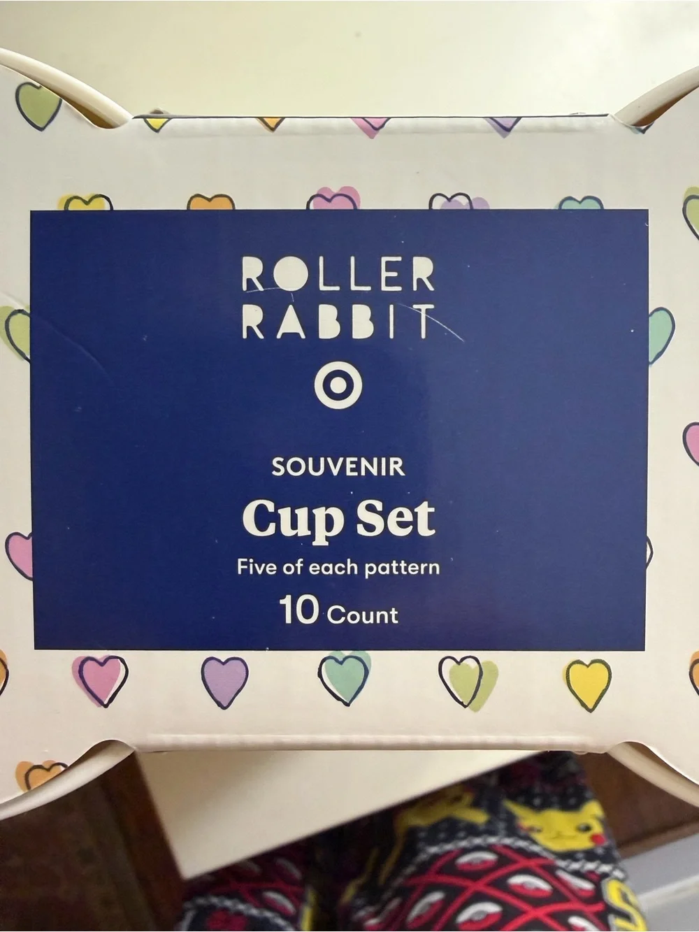 NWT Roller Rabbit x Target 10ct Souvenir Cups 🩷🧡💛💚🩵